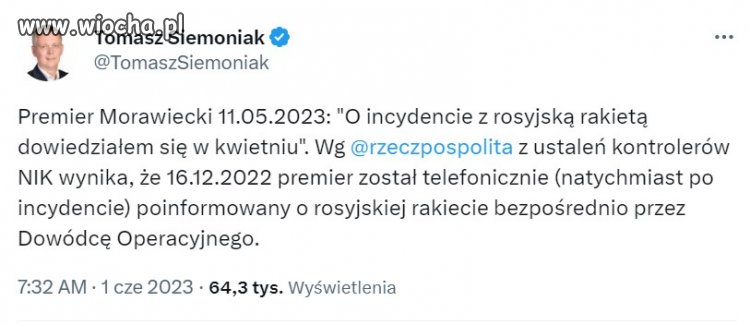 Szmateusz  kłamał?