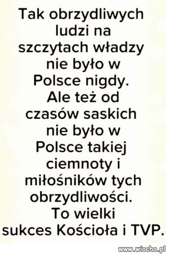 Przykre, ale prawdziwe