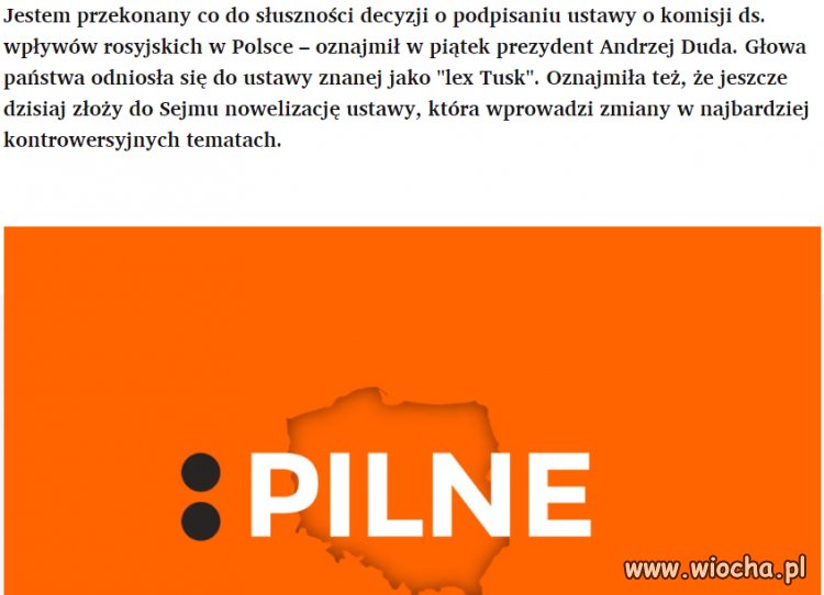 Długopisie Duda. Podpisałeś co podpisałeś
