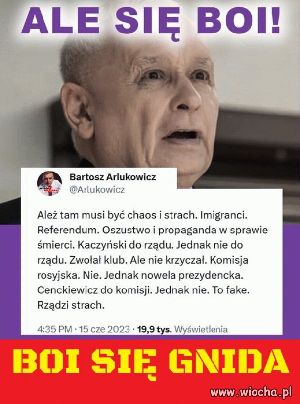 Strach zagląda w oczy