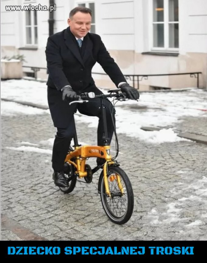 Andrzejek na rowerku