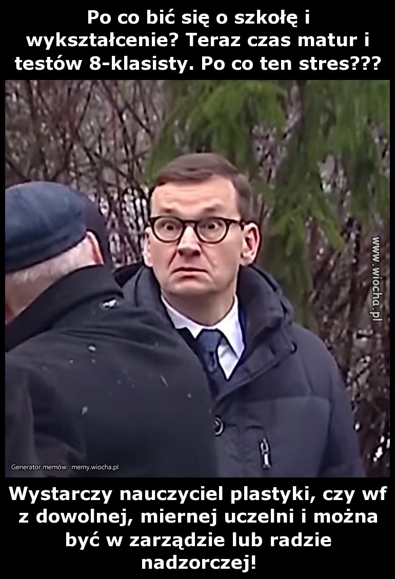 Po co bić się o szkołę i wykształcenie? Teraz czas