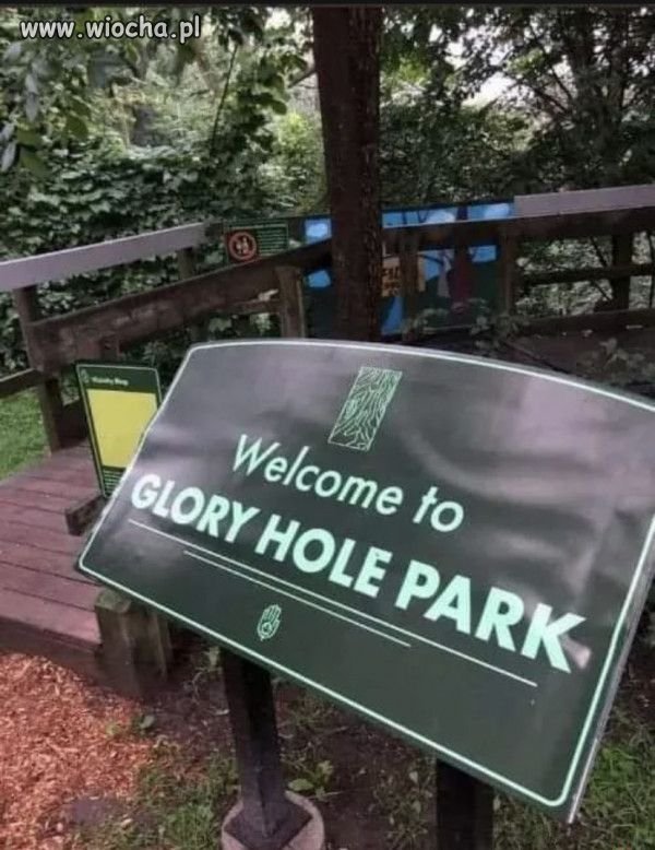 Park dla dorosłych.