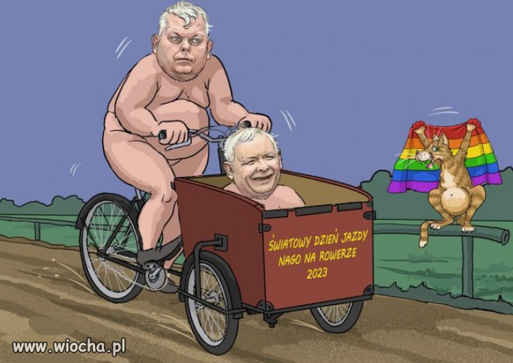 Cykliści, nudyści LGBT, wyszli z szafy?