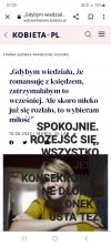 Konsekrowanym członkiem, to nie gwałt czy zdrada 
