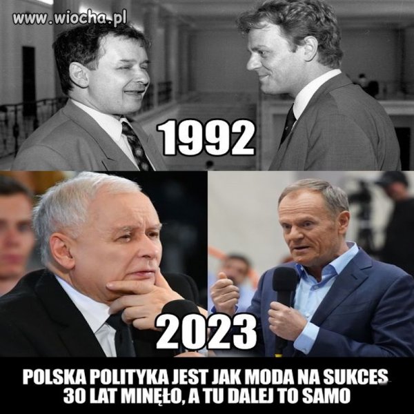 30 lat i wciąż te same ryje
