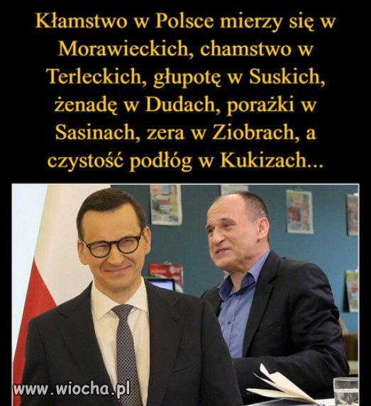 PiS wprowadzil nowe jednostki miary w polityce...