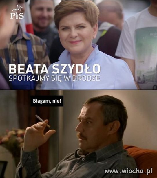 Z drogi sledzie, bo PiS jedzie...