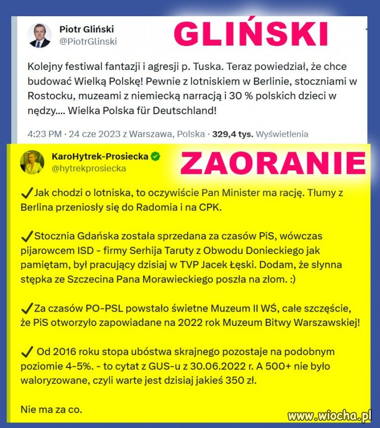 To tylko człowiek pozbawiony grosza kultury mógł określić