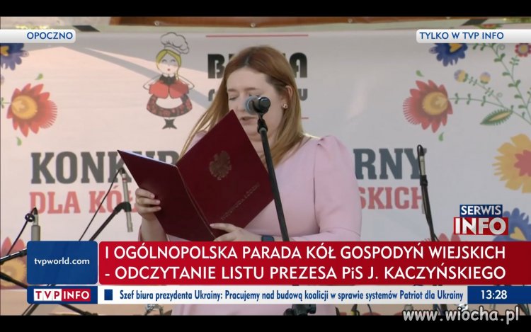 W tym czasie gdy marsz się odbywał ,TVP realizowała swoją misję