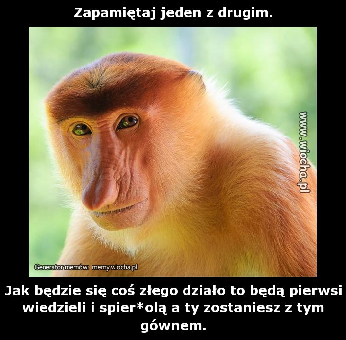 Zapamiętaj jeden z drugim.