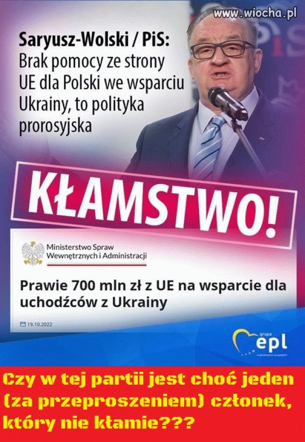 Kłamią co mordy otworzą
