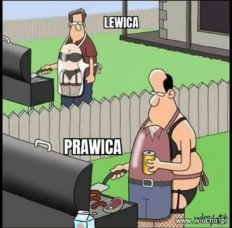 Dla prawicowych hipokrytów uciekających po rynnie
