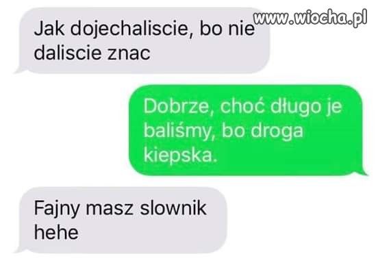 Z cyklu: Śmieszne smsy