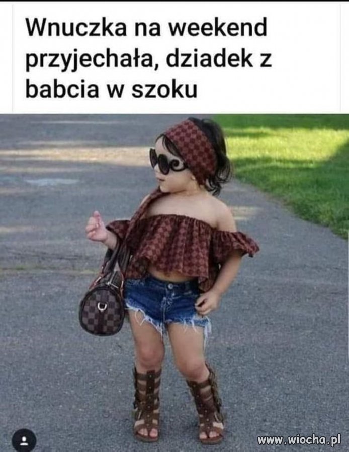 Dzejsika pocałuj babcię