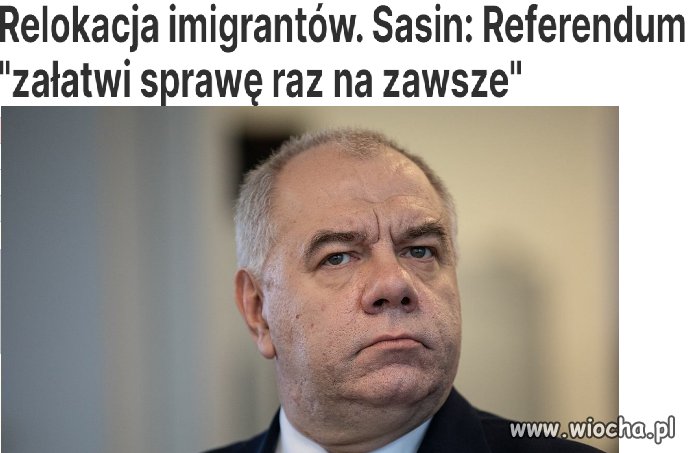 Jak już się tak upierają na referendum