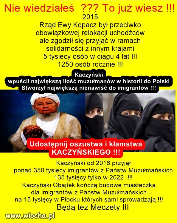 Tak wygladaja klamstwa PiSu...