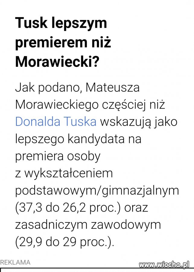 Wyborcy PiS ciemniaki.
