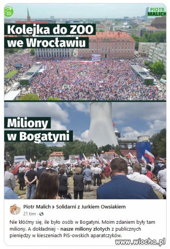 W Bogatyni nie bylo Zoo, ani waty cuktowej...