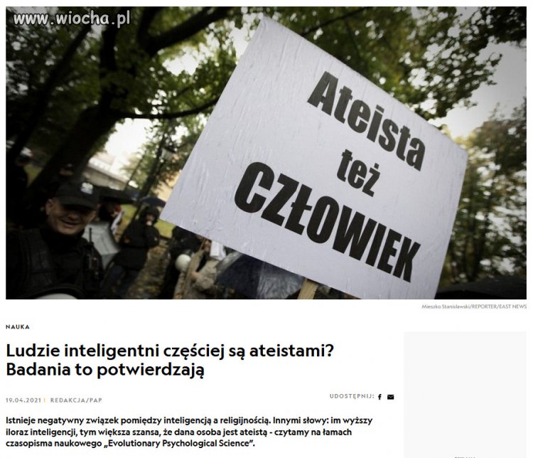 Nareszcie ktoś miał odwagę to powiedzieć publicznie...