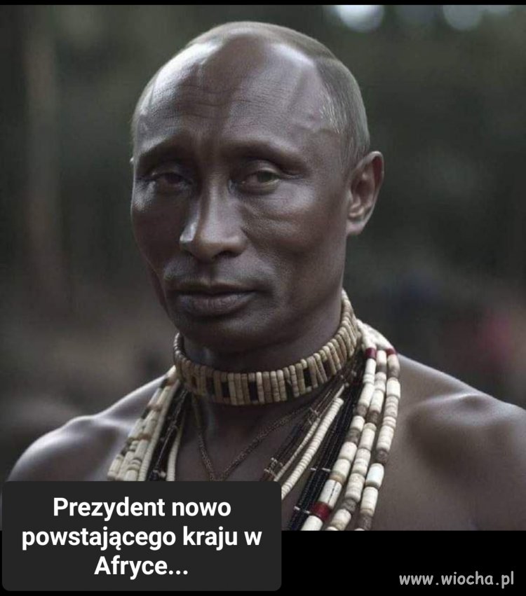 To już wiem dlaczego pojechał z wizytą do Afryki