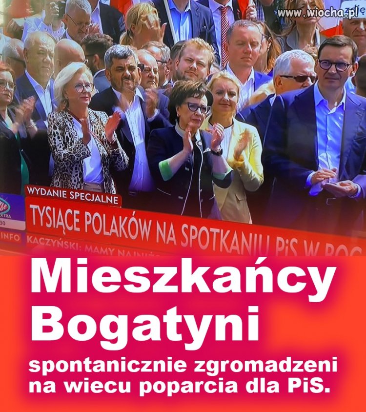 Czyli w momencie wybuchu wojny domowej w Rosji, najważniejsze osoby w państwie jadą do jakiejś miejscowości, obić za tłum na wiecu prezesa. Widać priorytety tej władzy.
