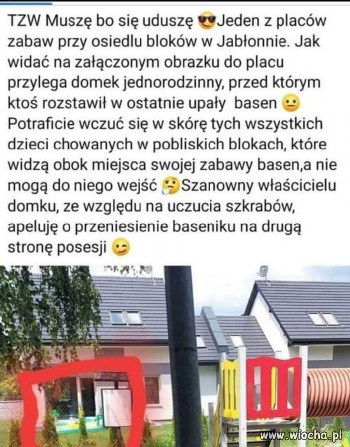 Szkrabom i madce jest przykro