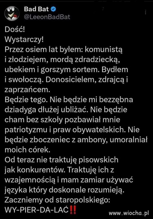 Proszę niezwłocznie oddalić się