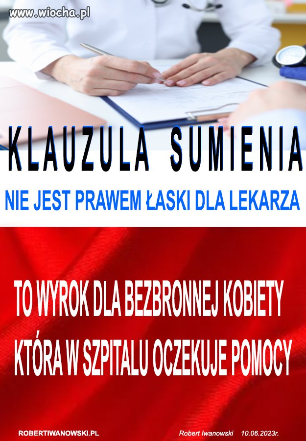 Taki medyk pod sąd !!! 