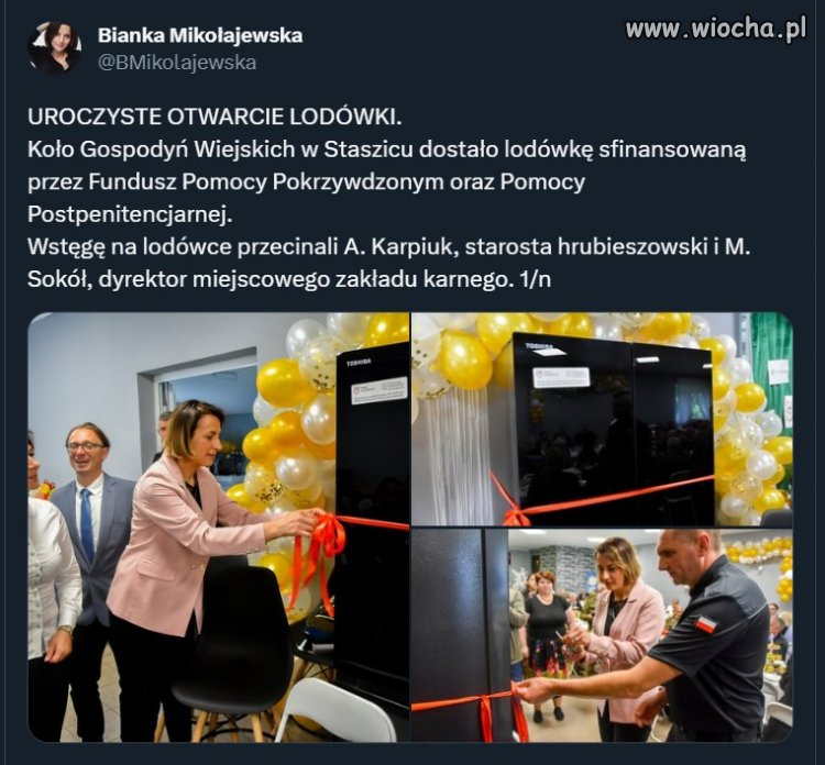 Lodówka SPRAWIEDLIWOŚCI, czyli jak Partia kupuje głosy za nasze pieniądze.