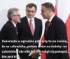 Jeden z internautów podpisał to zdjęcie; żałosna kreatura... 