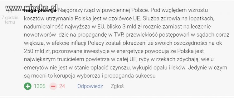 Polacy !!! Wytrzymacie jeszcze następne 4 lata takich jaj?