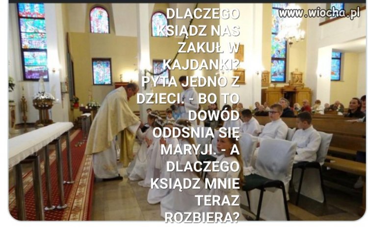 Dziwny rytuał, katolski