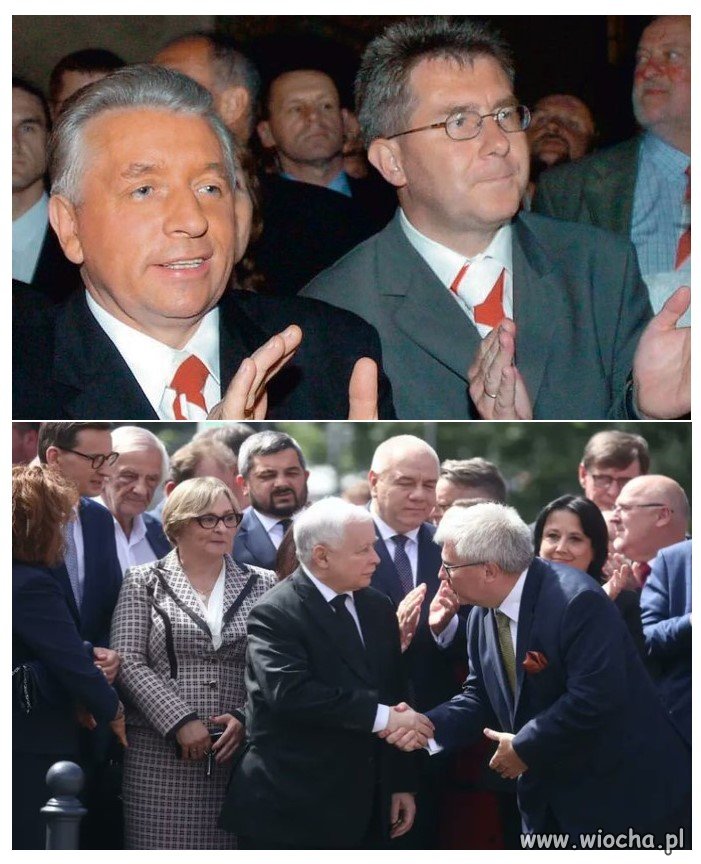 Jeszcze nie siedzi...Bo dzisiaj go widziałam, jak wymądrzał się w TVpis...Cela + go jeszcze nie objęła... 