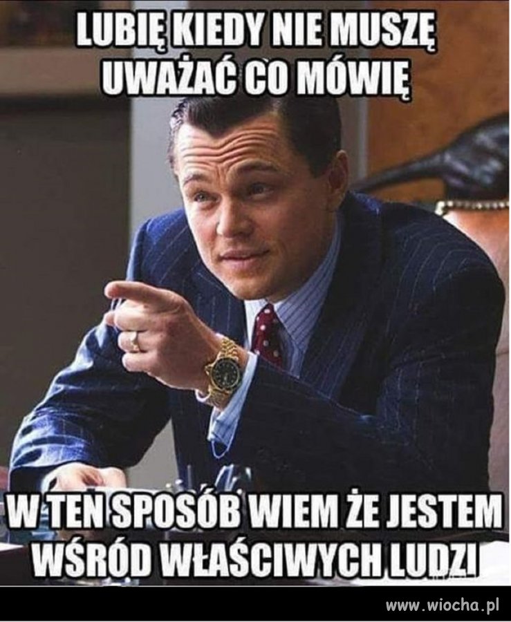Trzeba wiedzieć z kim się spotykać