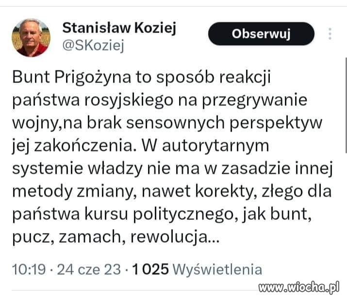 No co więcej można powiedzieć?