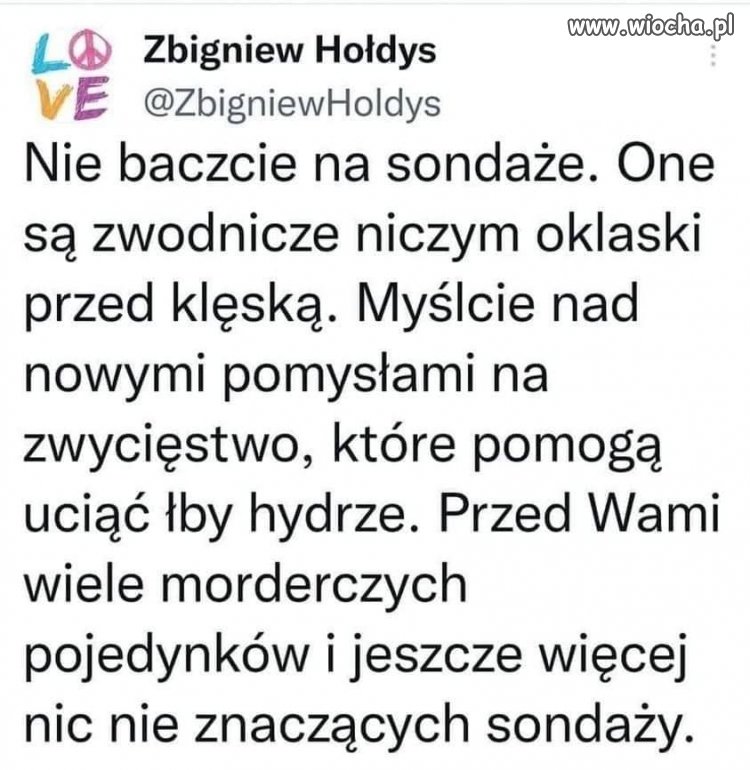Mam nadzieję, że drugi raz nie popełnią takiego samego błędu.