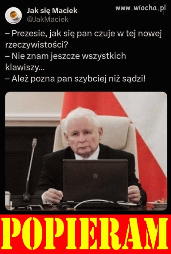 Pożyjemy, zobaczymy ale popieram