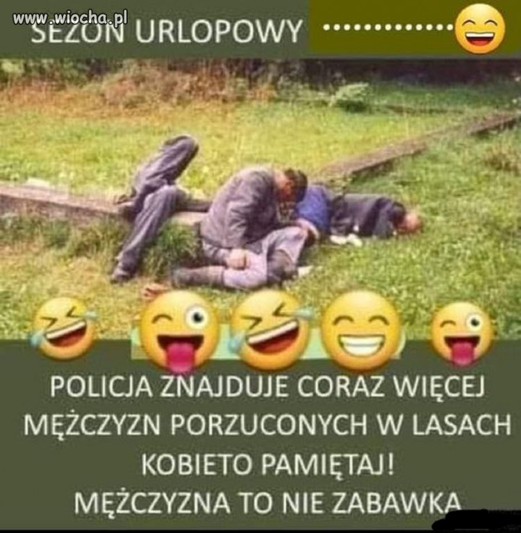 W okresie wakacji ja będę tylko humorystyczne memy