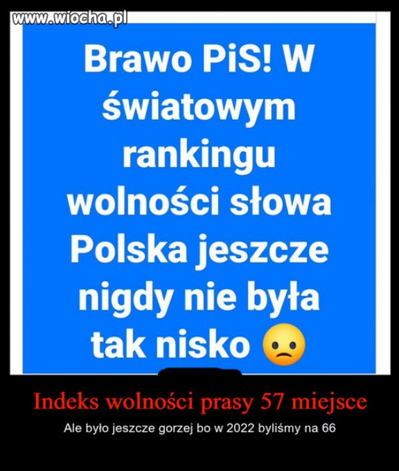 Brawo! PiS już dogania Rosje i Białoruś!