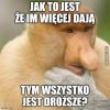 ..bo to Januszowi dajo stówe a zabierajo Grażynce trzy stówy..