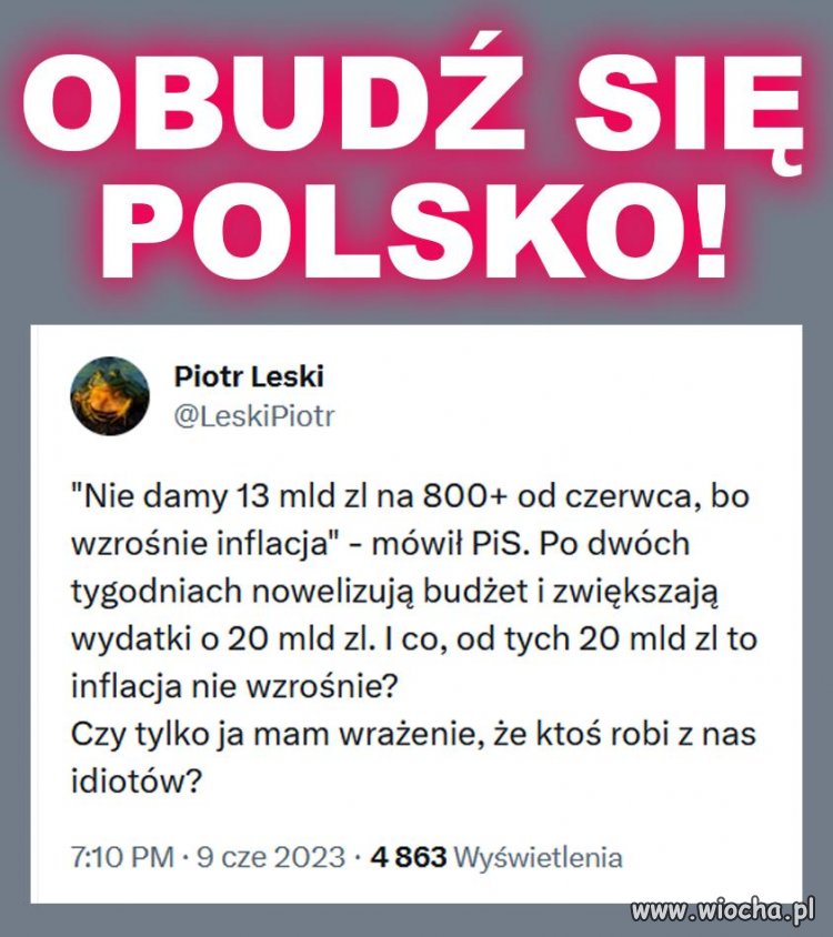 Nie ma innej drogi niż wygrać wybory. 