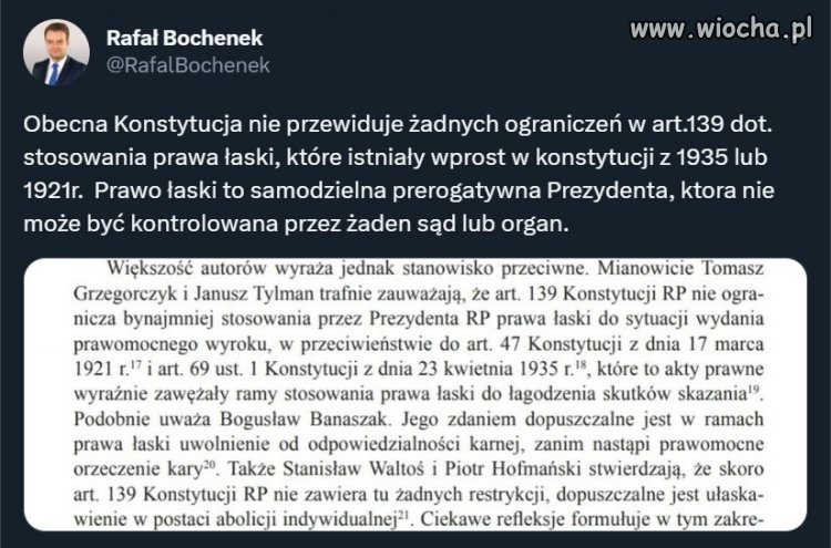 Nikt nie neguje prawa prezydenta