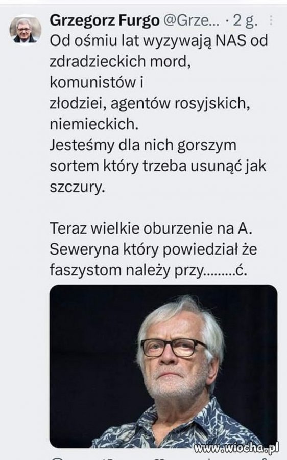 Mówił w zrozumiałym dla PIS języku
