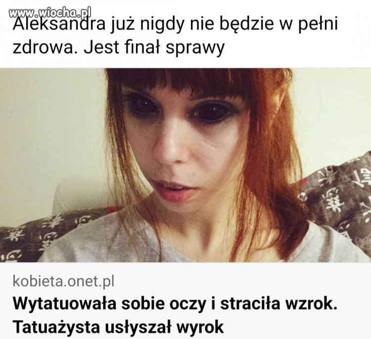 Najpierw straciła rozum