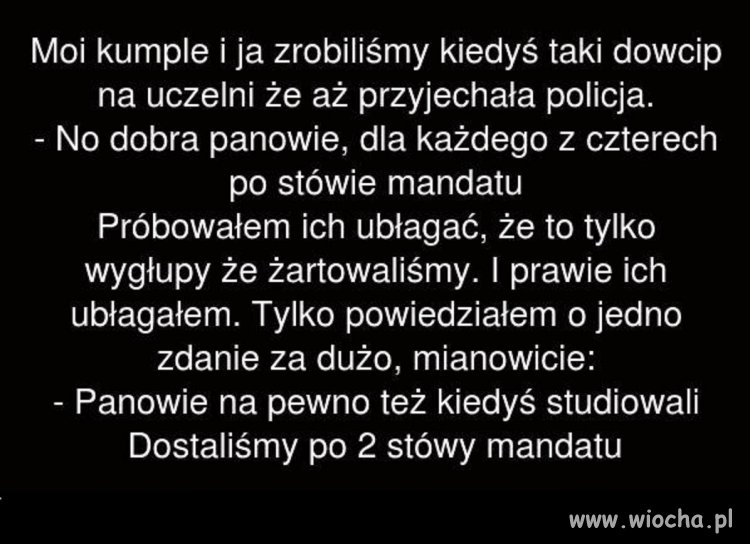 Kto by się spodziewał