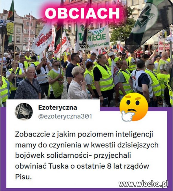 Gdzie byli "związkowcy" przez te ostatnie 8 lat?