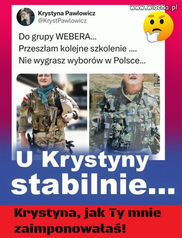 Krystyna przeszła kolejne szkolenie