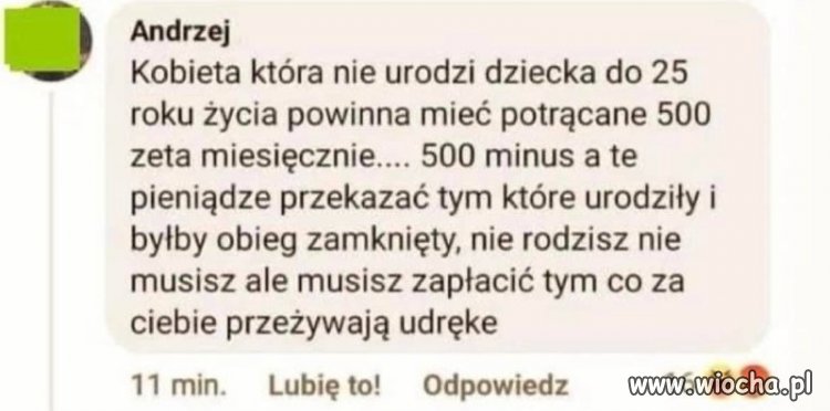 Kara za bezdzietność 
