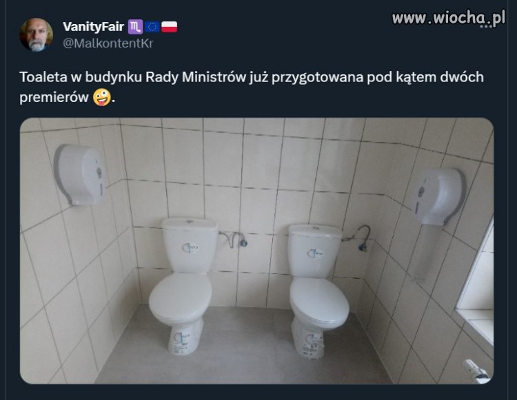 Toaleta już przygotowana
